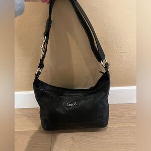Coach Black Satchel Bag